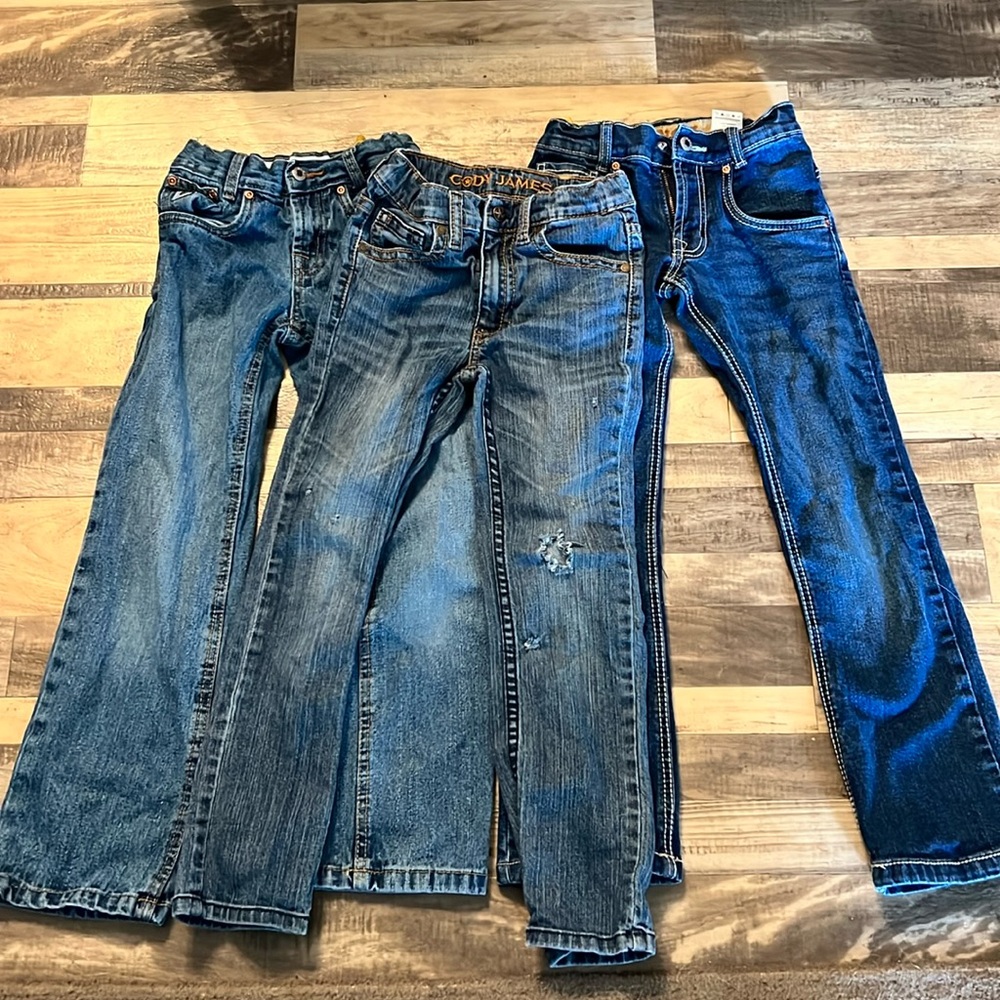 Lot of 3 boys jeans 7 slim